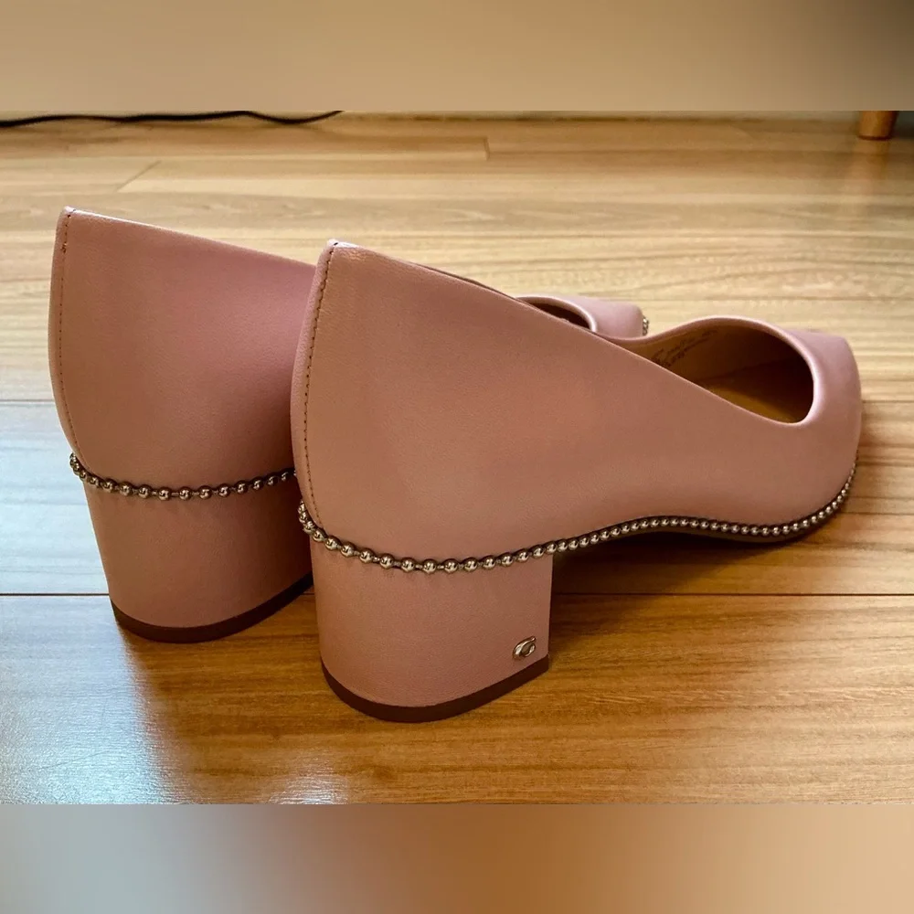 Coach Pink Pointed Toe Heels